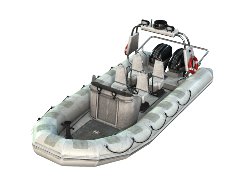 Tactical Boat 3D 모델