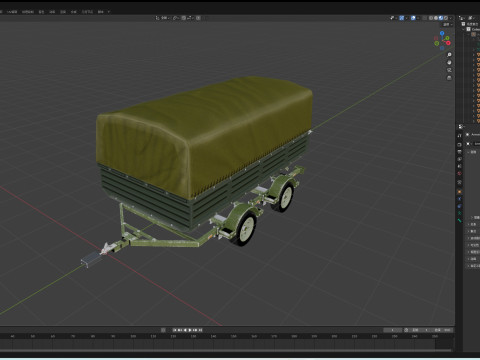 Trailer Model 3D