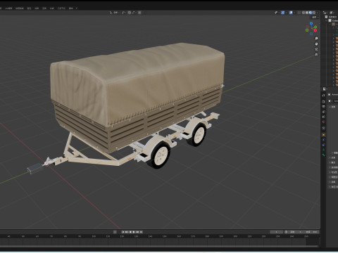Trailer 3D Model