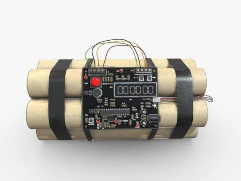 Dynamite Modello 3D
