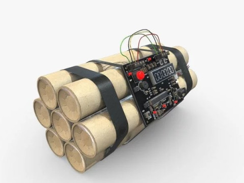 Dynamite Modello 3D