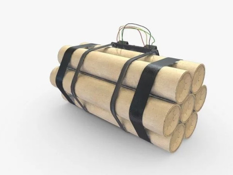 Dynamite Modello 3D