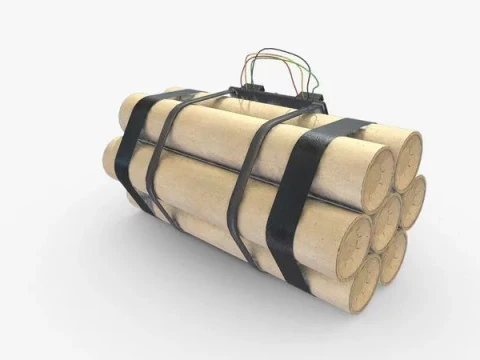Dynamite 3D Model