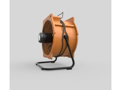 Industrial Fan 3D Model
