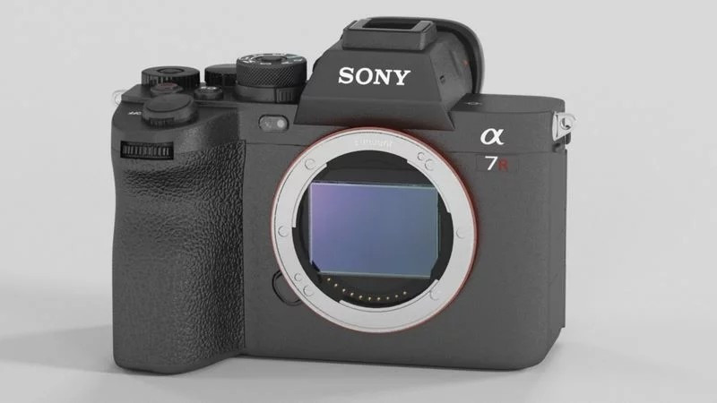 SonyILCE-7RM5FullSizeMirrorlessSLRCamera7RV 3D Model .c4d .max .obj .3ds .fbx .stl .blend