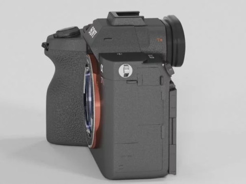SonyILCE-7RM5FullSizeMirrorlessSLRCamera7RV 3D Model