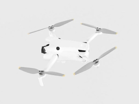 DJI Mini 4 Pro Folding Drone with RC 2 Remote Modello 3D