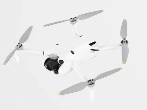 DJI Mini 4 Pro 折叠无人机 带 RC 2 遥控器 3D 模型