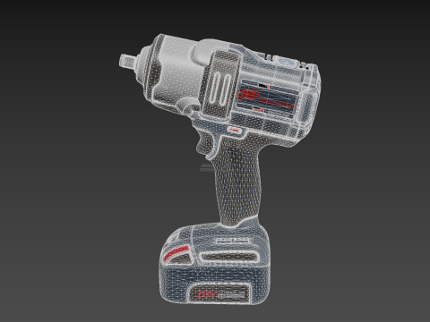 Electric drill Modello 3D