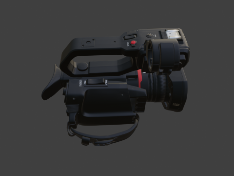 PanasonicAG-CX104K60pProfessionalCamcorder 3D 모델