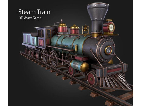 Train Modello 3D