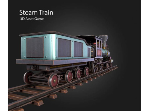 Train Modello 3D