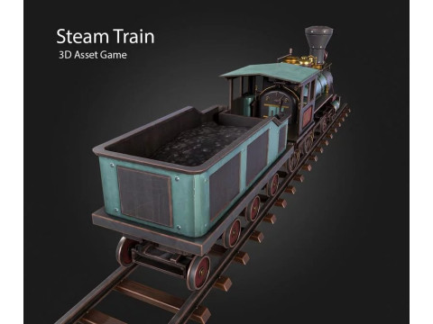 Train Modello 3D