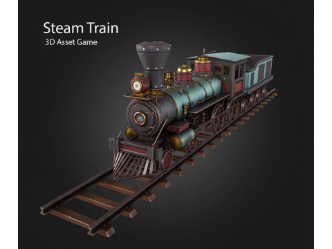 Train Modello 3D