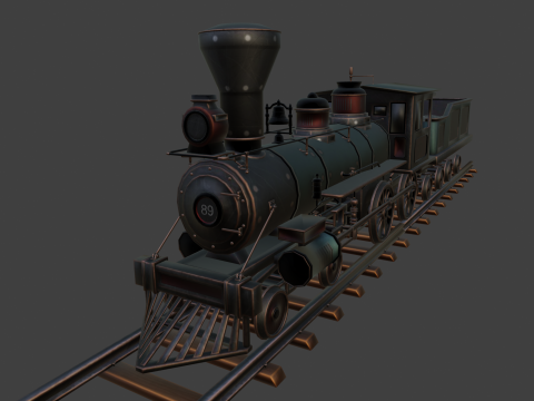 Train Modello 3D