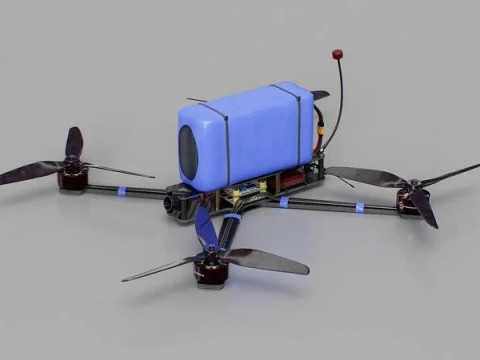 FPV Drone 7 Inches 3D Модель