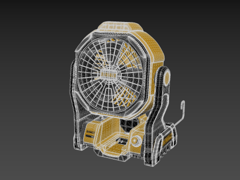 Cordless Fan 3D Model