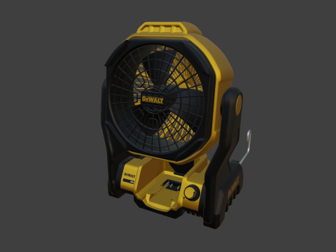 Cordless Fan 3D Model