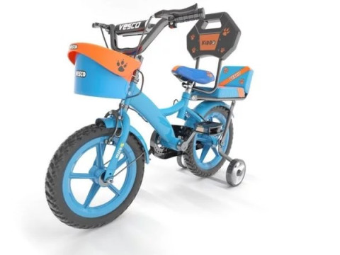 Kids Sports Bicycle 3D Model