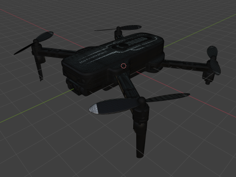 Drone with Camera for Adults Kids 3D Model