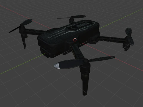 Drone with Camera for Adults Kids 3D Model