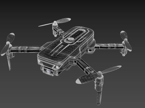 Drone with Camera for Adults Kids 3D Model