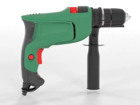 Bosch Electric Hammer Drill 3D Модель