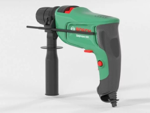 Bosch Electric Hammer Drill Modelo 3D