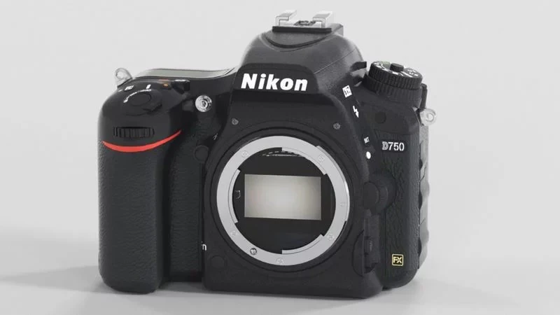 NikonDSLRCameraD750 3D Model .c4d .max .obj .3ds .fbx .stl .blend 