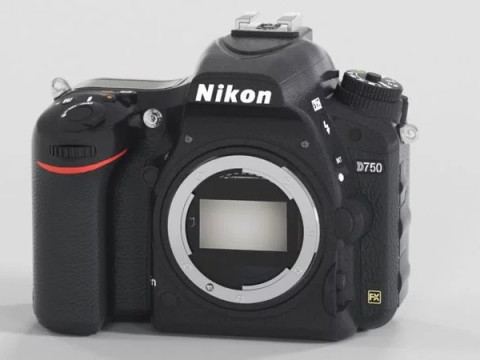 NikonDSLRCameraD750 3Dモデル