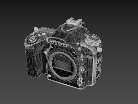 NikonDSLRCameraD750 3D 模型