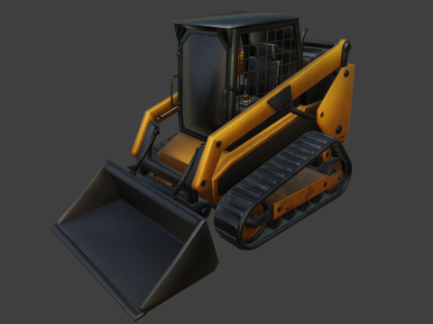 Mini Loader 3D Model