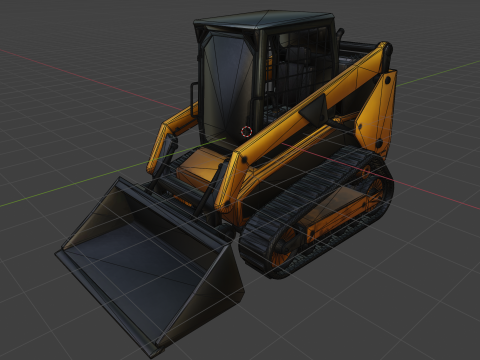 Mini Loader 3D Model