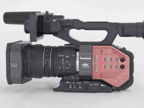 Panasonic AG-DVX200 4K Handheld Camcorder Electronics Modello 3D