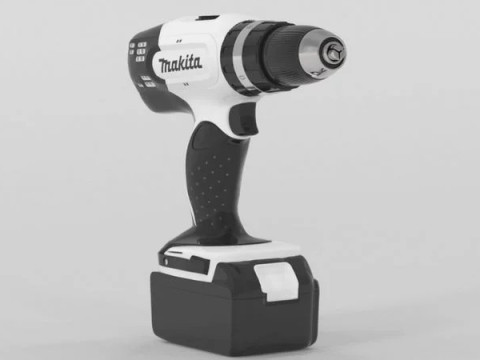 Hammer Drill 3D Модель