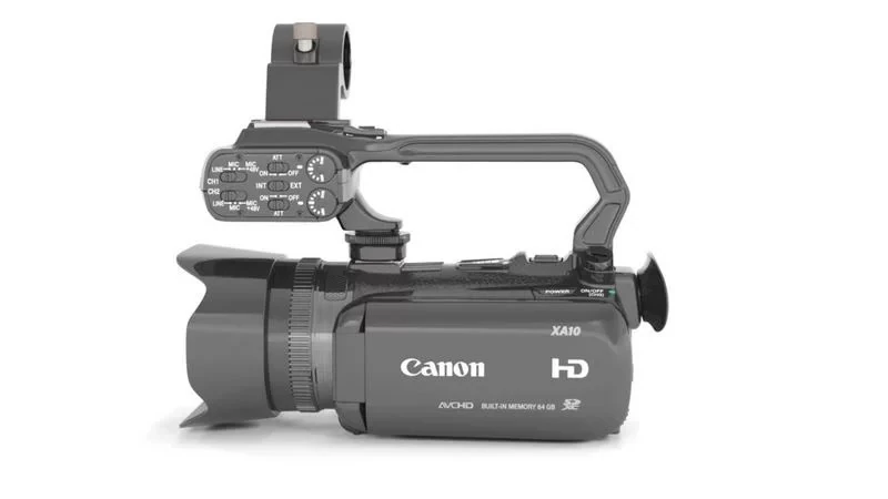 CanonXA10ProfessionalCamcorder 3D Model .c4d .max .obj .3ds .fbx .stl .blend 