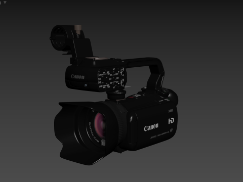 CanonXA10ProfessionalCamcorder Modèle 3D