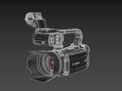 CanonXA10ProfessionalCamcorder Modèle 3D