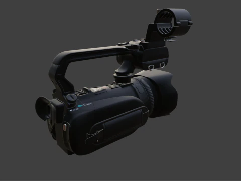 CanonXA10ProfessionalCamcorder 3D Model