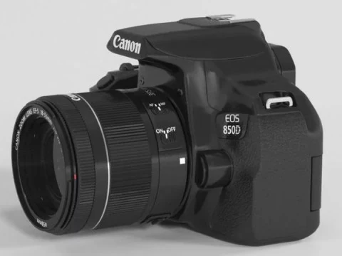 Canon EOS 850D 24 1 Digital SLR Camera 3D Model