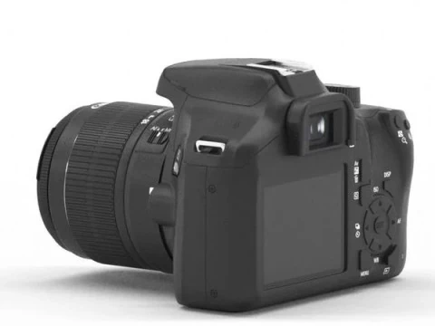 Canon EOS 4000D 3D Model