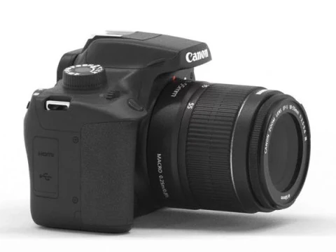 Canon EOS 4000D 3D Model