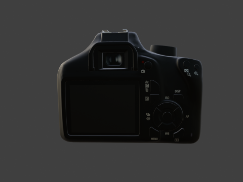 Canona EOS-a 4000D Model 3D