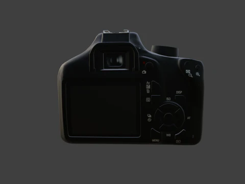Canon EOS 4000D 3D Model
