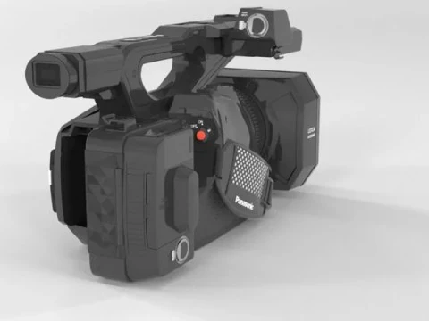 Panasonic Ag-UX90 4K Professional Camcorder 3D Model