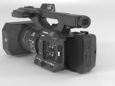 Panasonic Ag-UX90 4K Professional Camcorder 3D Model
