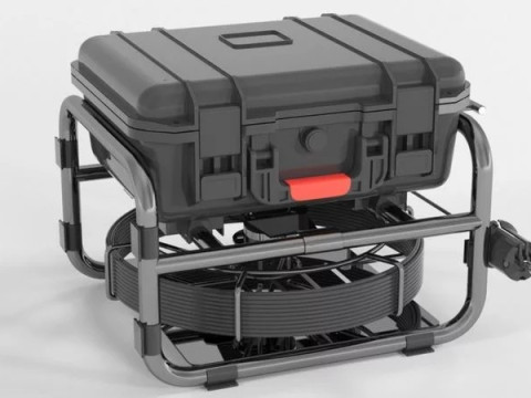 Sanyipace Sewer Scope Camera with Locator 3Dモデル