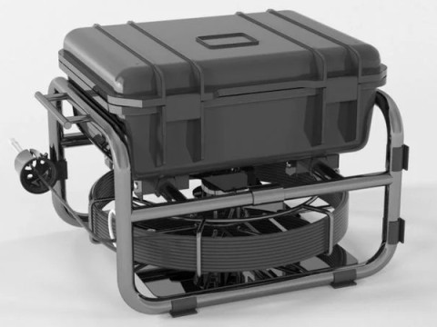 Sanyipace Sewer Scope Camera with Locator Modelo 3D
