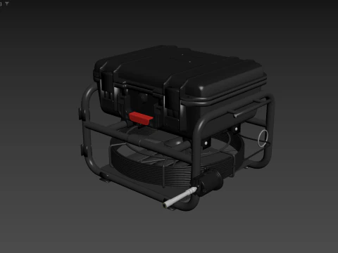 Sanyipace Sewer Scope Camera with Locator 3D Model