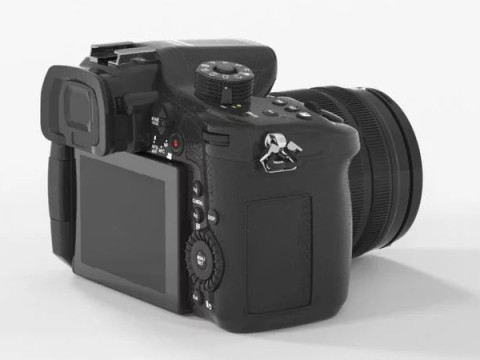 Panasonic Lumix GH4 spiegelloze digitale camera 3D Model